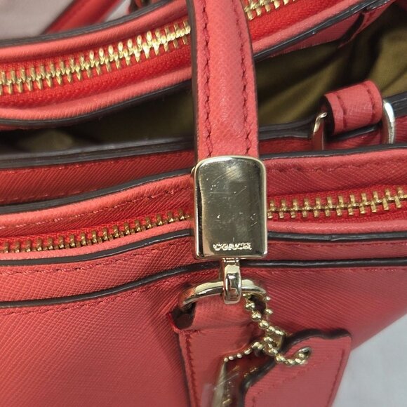 Coach NWT 2013 Red Madison Christie Carryall No. K1320-29422 - Picture 8 of 15